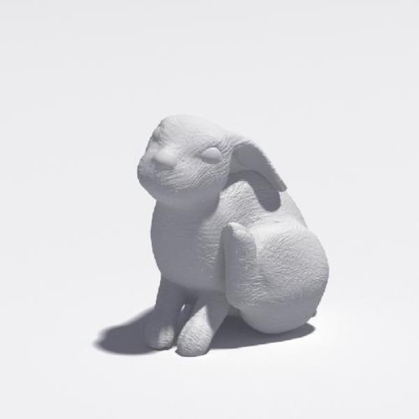 Rabbit statue